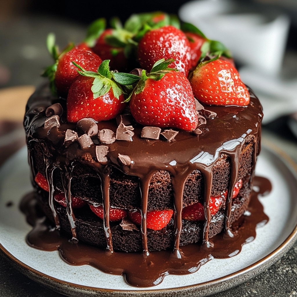 Savory_Chocolate_Cake_with_Strawberry_Filling_A_Decadent_Delight_2_compressed
