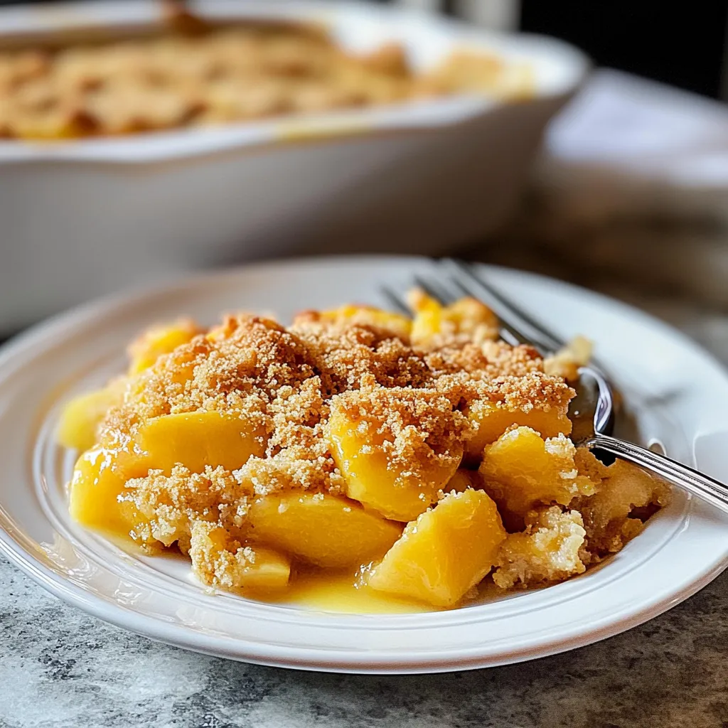 Amazing Mango Crumble: A Tasty Tropical Delight Rich