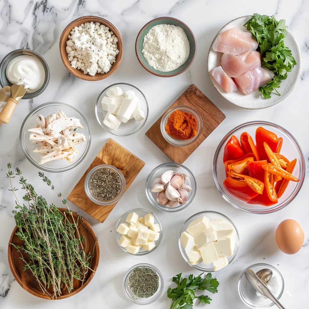 Delightful Crockpot Healthy White Chicken Chili ingredients