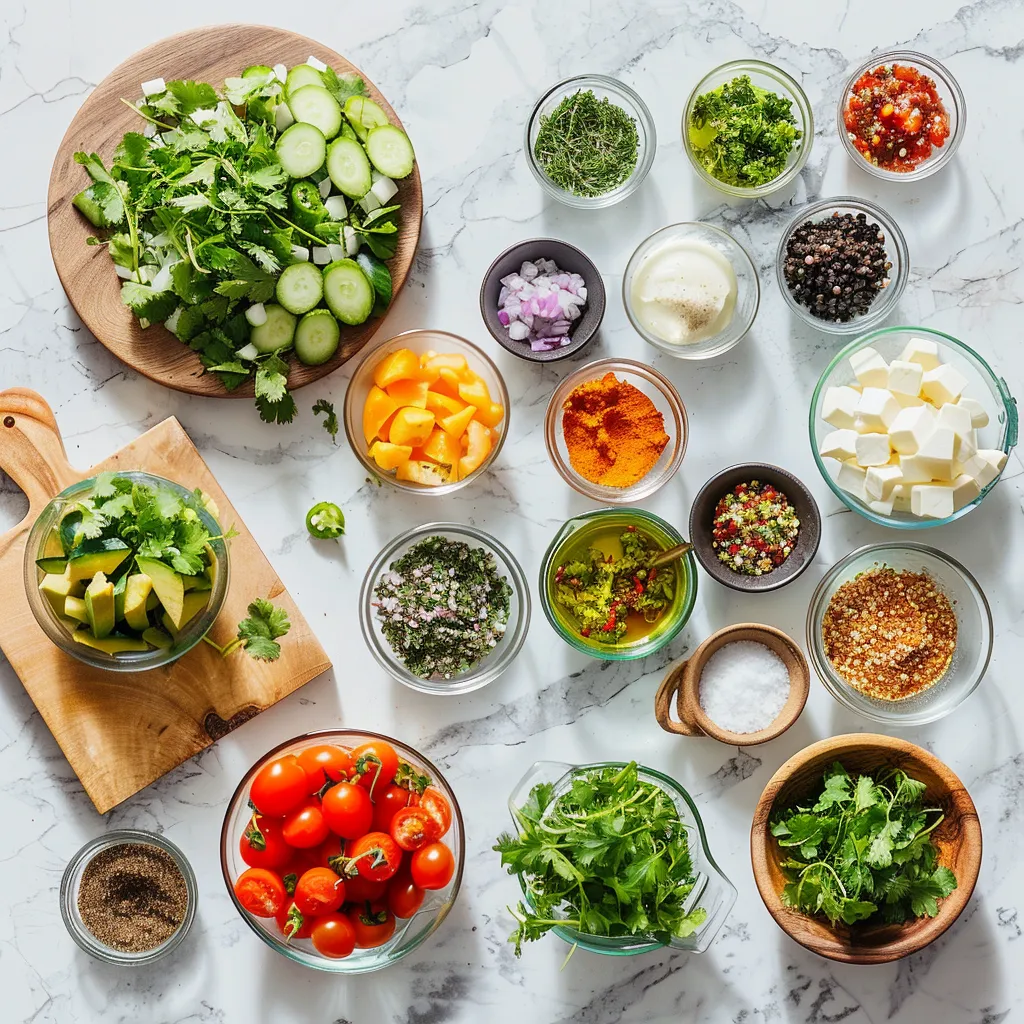 Effortless Taco Salad Delectable ingredients