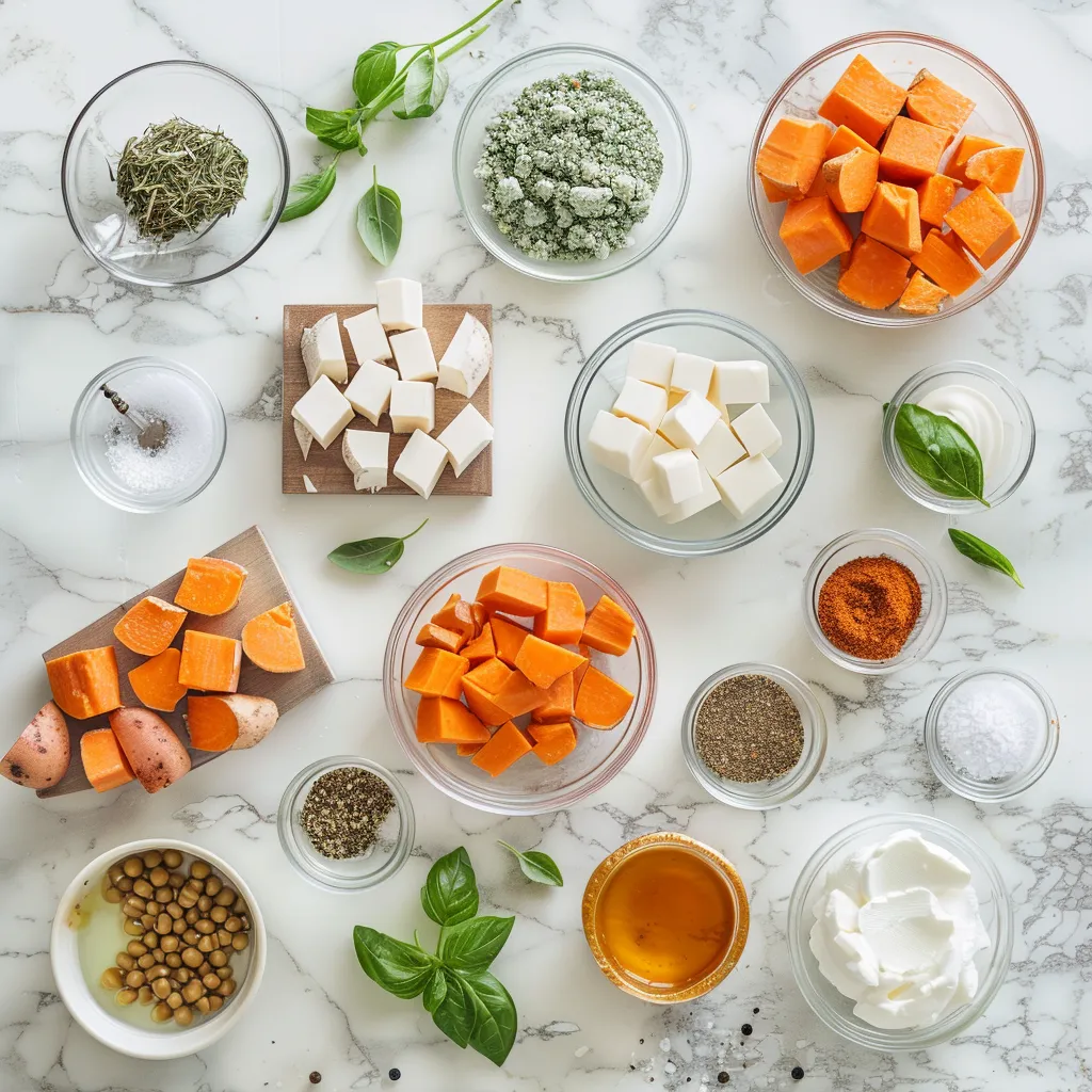 Heavenly Honey Roasted Sweet Potatoes ingredients