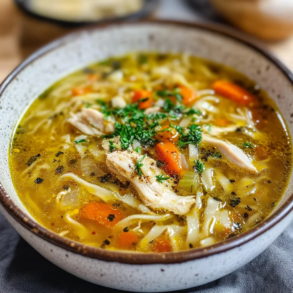 Heavenly Instant Pot Chicken Noodle Soup