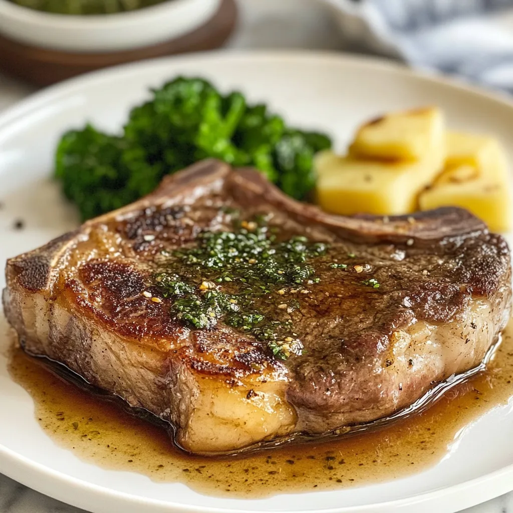 Perfect Air Fryer Steak with Garlic Butter Recipe Luscious