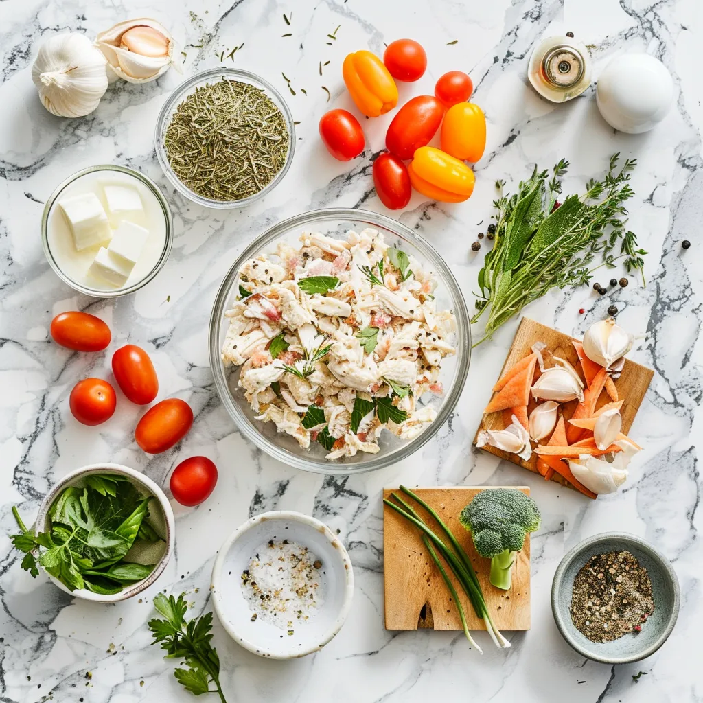 Slow Cooker Shredded Chicken (Meal-Prep Friendly) Crispy ingredients