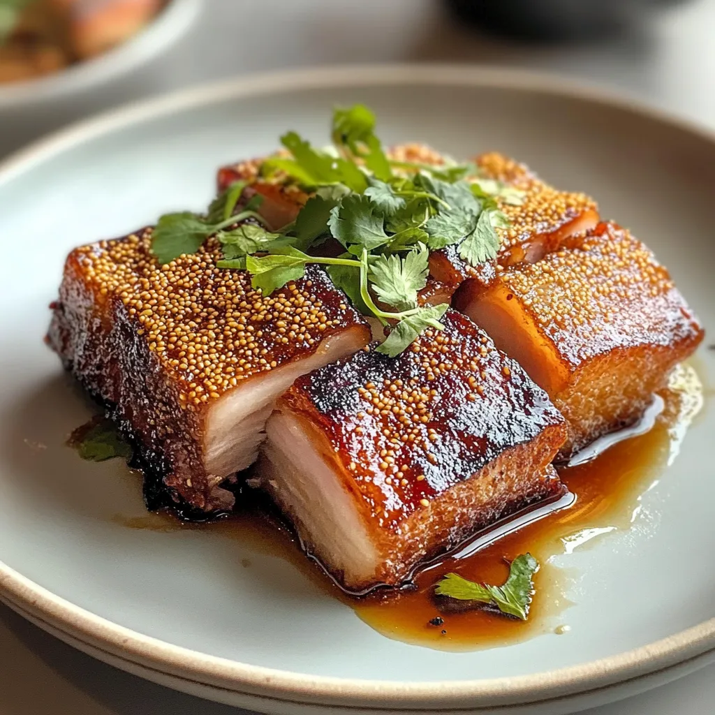 Zesty Air Fryer Crispy Pork Belly Recipe