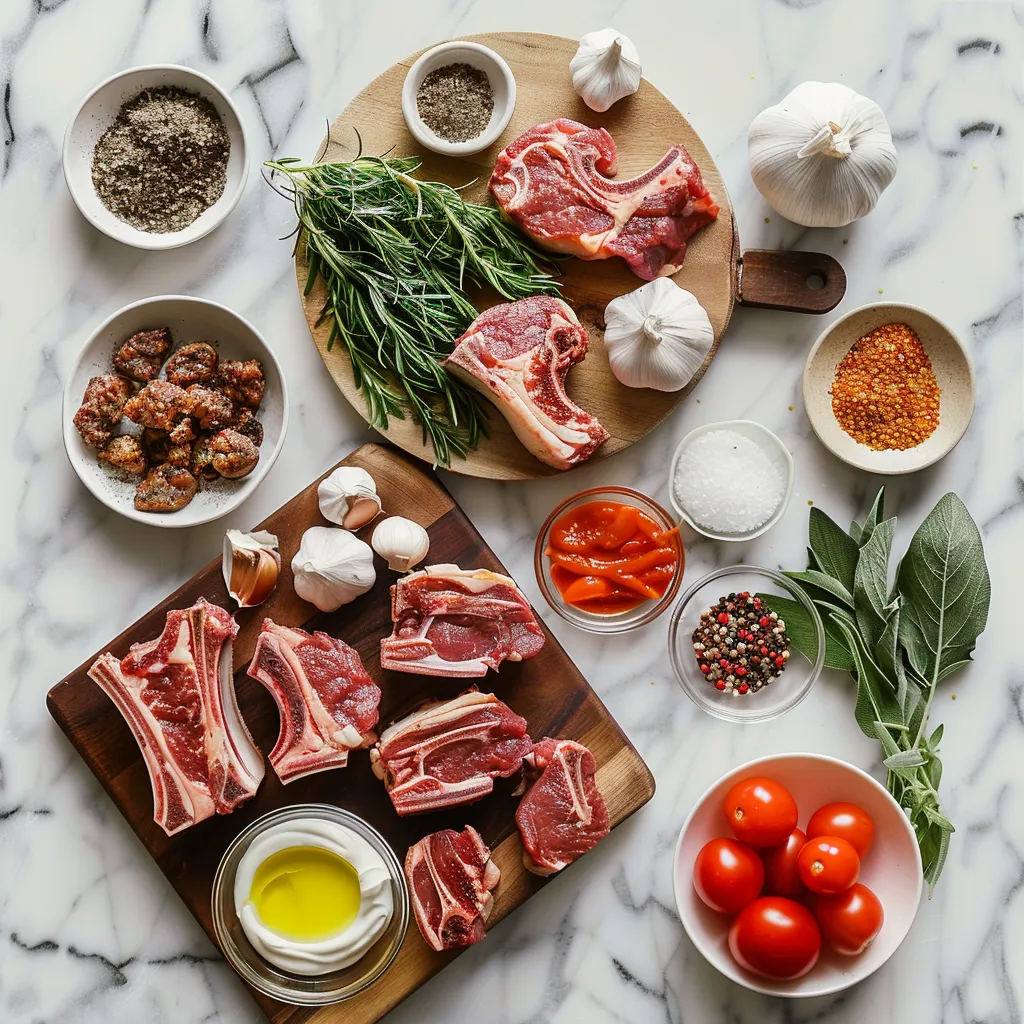 Flavorful Grilled Lamb Chops Recipe You’ll Love! ingredients