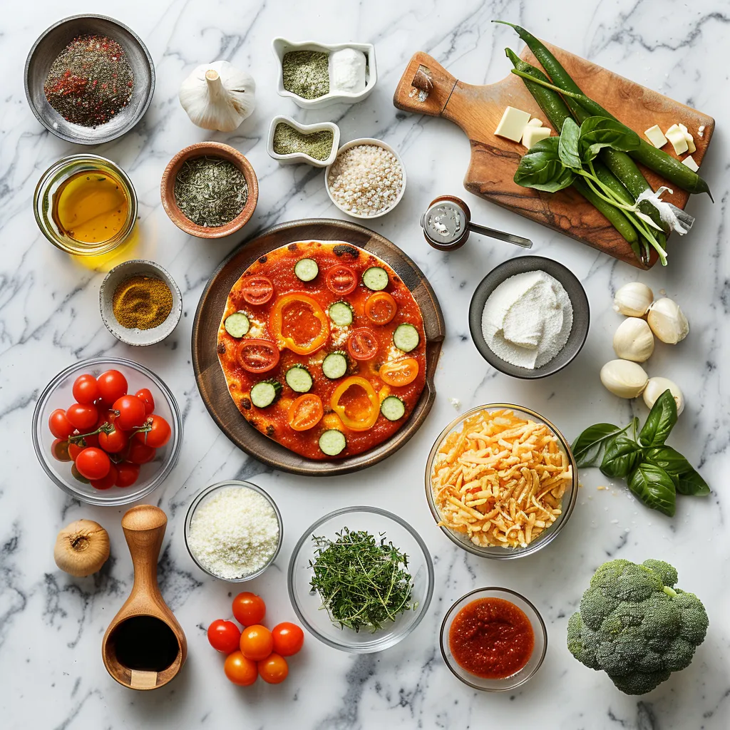 Irresistible Veggie Pizza with Cream Cheese Recipe Bliss ingredients