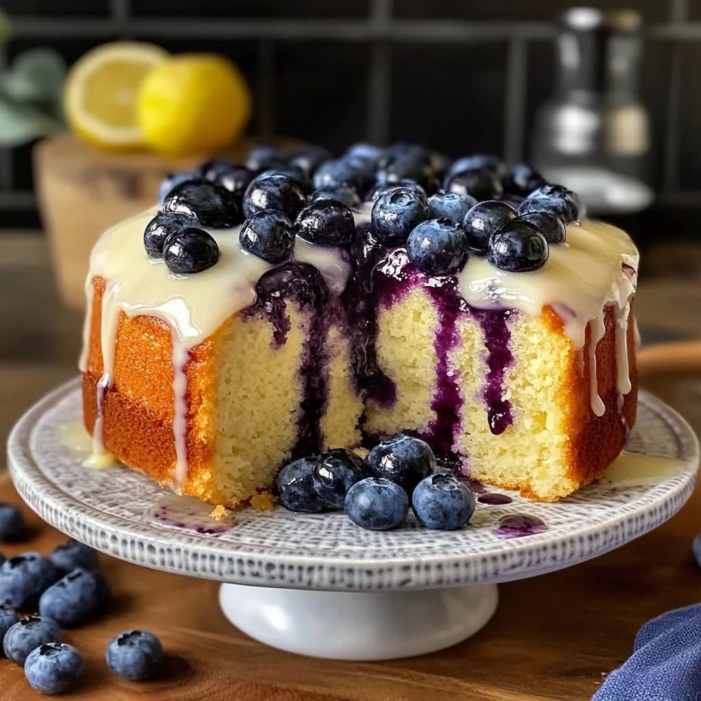 Lemon Blueberry Loaf-Fresh Baked Delight