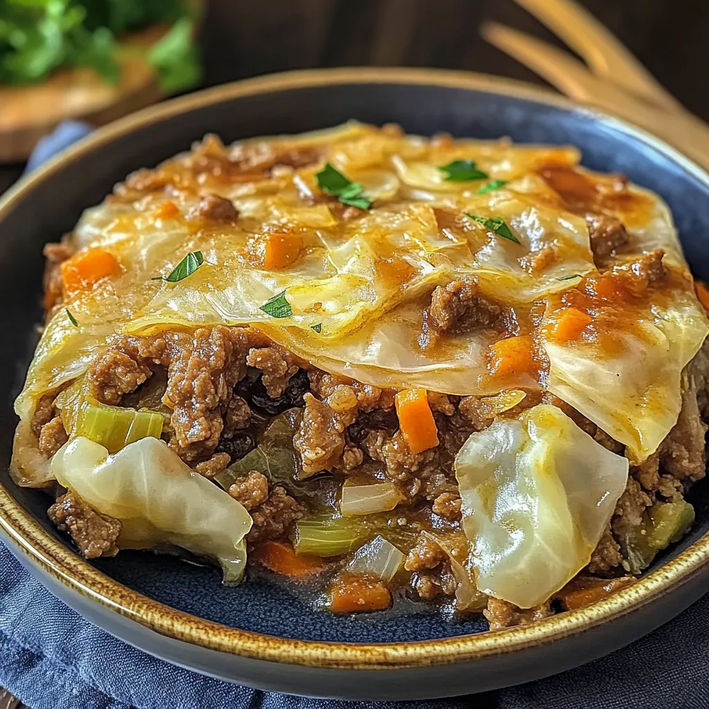 Savory Ground Beef and Cabbage – Comfort Food Delight