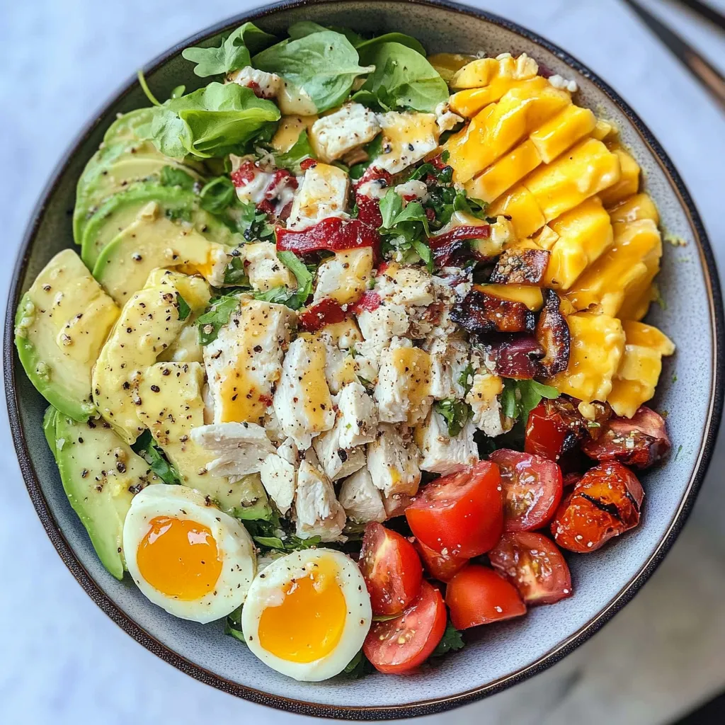 Simple Keto Cobb Salad