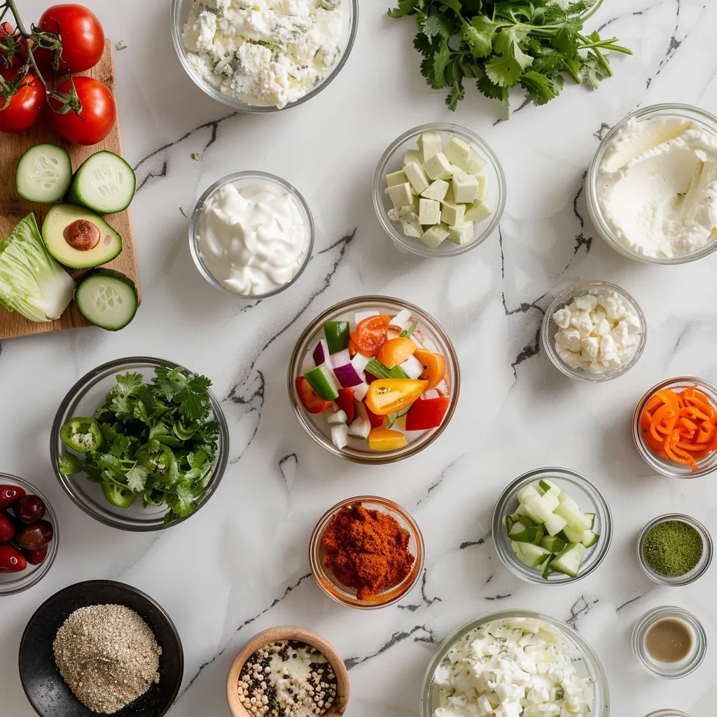 Taco Salad Recipe Luscious ingredients