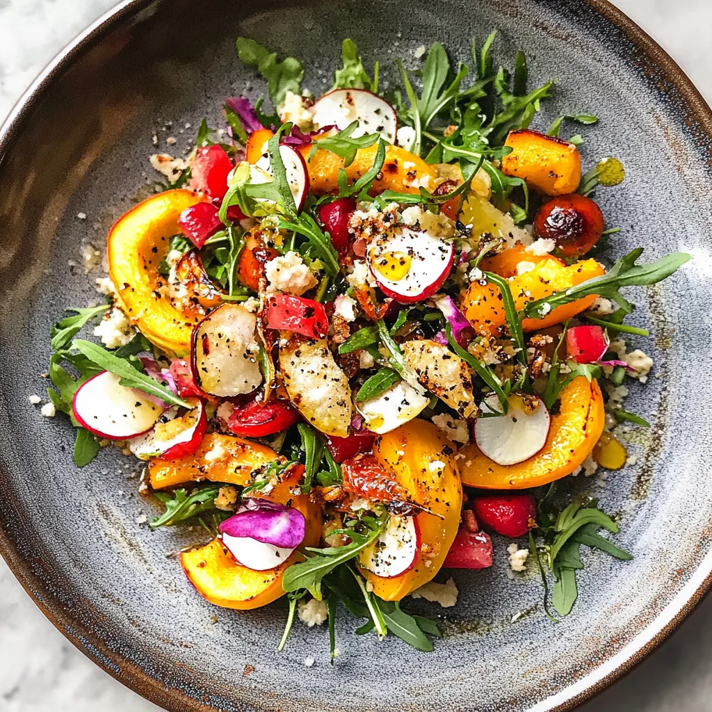 Tasty Delicata Squash Salad
