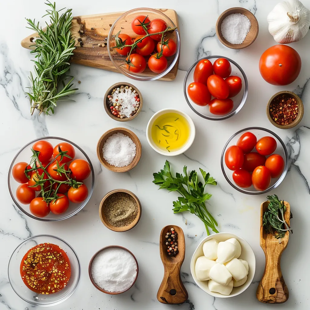 Tasty Roasted Tomato Vinaigrette ingredients