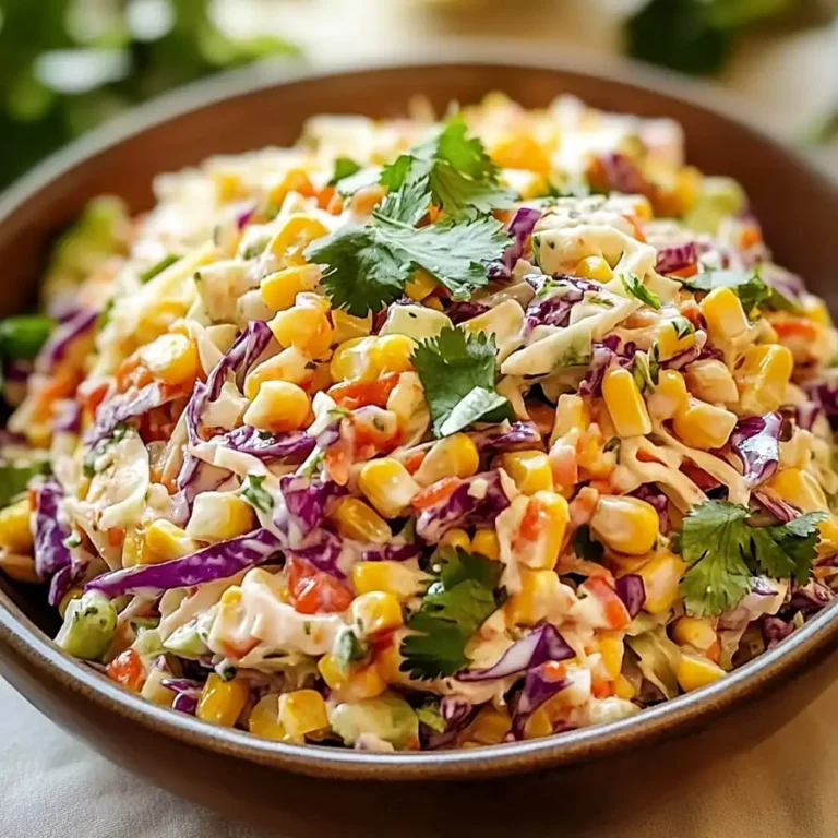 The Mexican Street Corn Coleslaw: A Refreshing Twist on Classic Corn