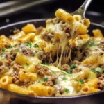 Incredible Irresistible Cheesy Ground Beef Pasta Skillet Recipe — 30-Min Family Dinner Everyone Loves