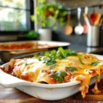 Easy 5 Ingredient Beef Enchiladas Recipe