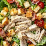 Healthy Turkey Caesar Salad - Fresh & Delicious
