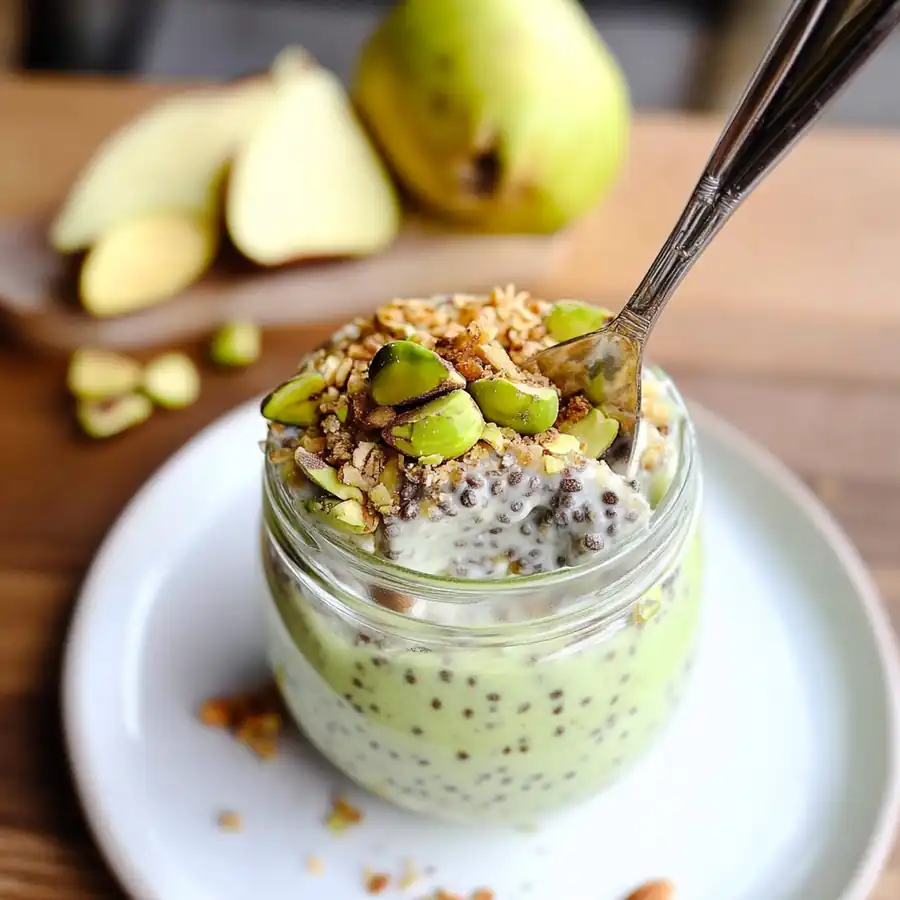 Creamy Irresistible Overnight Chia & Pistachio Parfait Recipe Recipe — Rich,