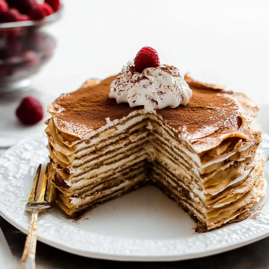 The Fluffiest Indulge in Tiramisu Crepe Cake: A Dreamy Dessert Delight