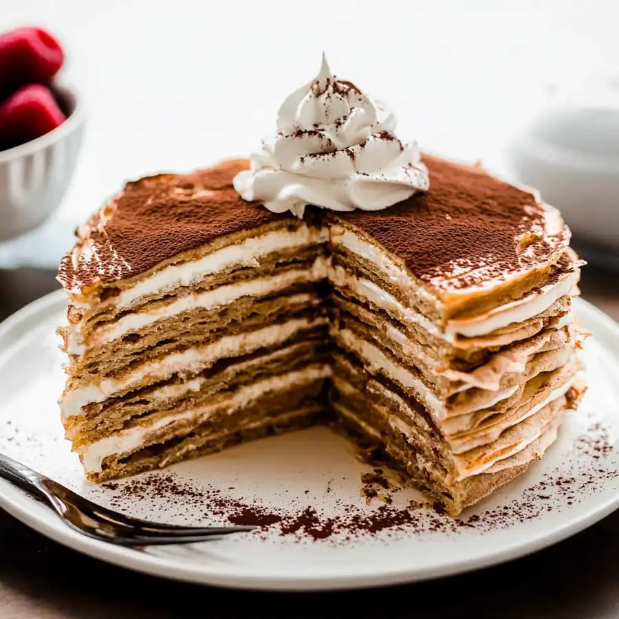 The Fluffiest Indulge in Tiramisu Crepe Cake: A Dreamy Dessert Delight