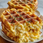 Foolproof Mac and Cheese Stuffed Waffles — 30-Min Family Dinner Everyone Loves