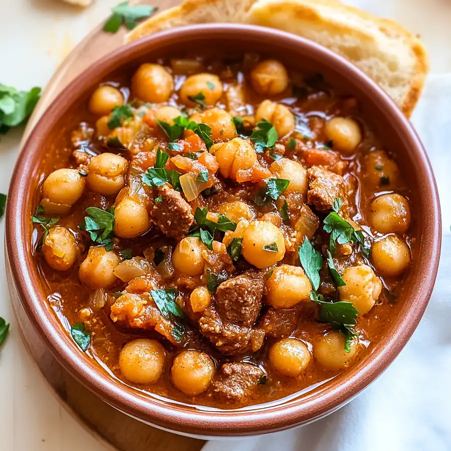 Kid-Approved Irresistible Spanish Chickpea & Chorizo Stew — Easy Family Dinner
