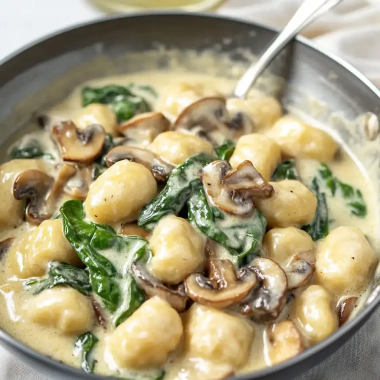 5-Star Creamy Spinach and Mushroom Gnocchi Recipe — 30-Min Family Dinner Everyone Loves