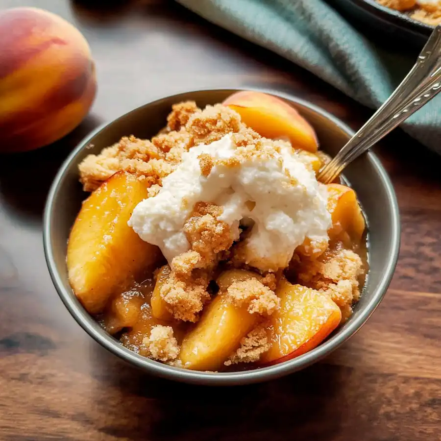 Crispy Irresistible Classic Peach Cobbler Parfait Recipe Recipe — Easy and