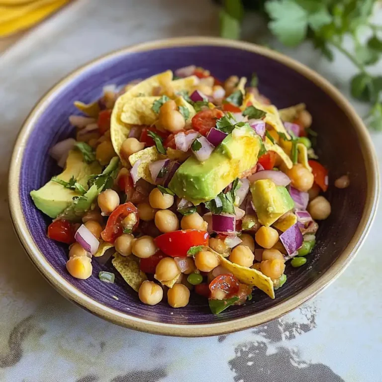 Golden Vibrant Easy Chickpea Salad – Fresh Delight in Minutes —