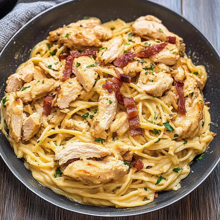 Creamy Chicken Carbonara — The Ultimate 30-Minute Comfort Meal