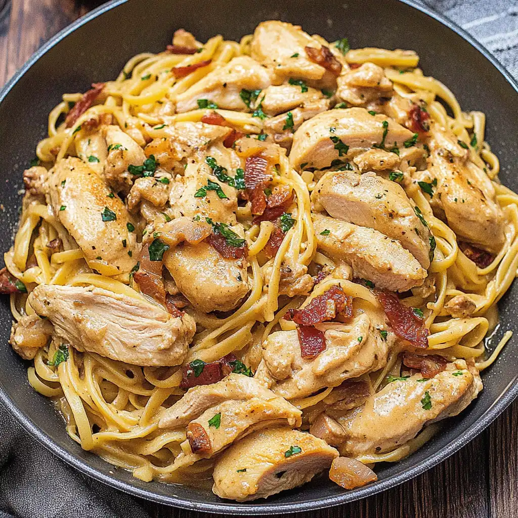 Creamy Chicken Carbonara — The Ultimate 30-Minute Comfort Meal