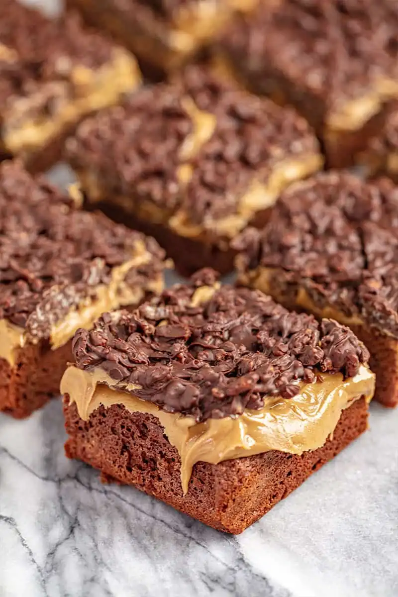 Peanut Butter Crunch Brownies — The Ultimate Gooey Chocolate Treat