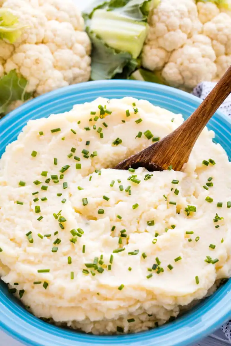 Better Than Potatoes: Cheesy Parmesan Mashed Cauliflower