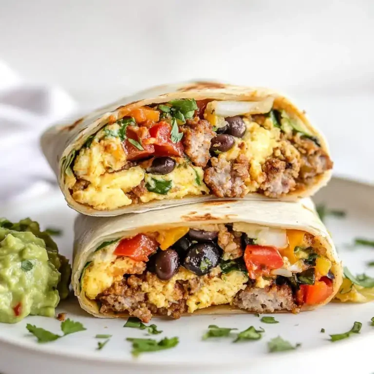 High Protein Breakfast Burritos: Meal Prep Gold!