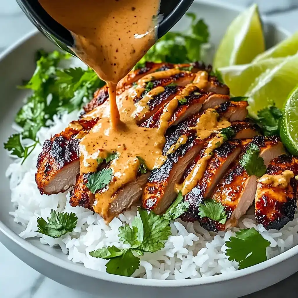 Sweet Chili Chicken Bowls: Tropical Fusion in Every Bite