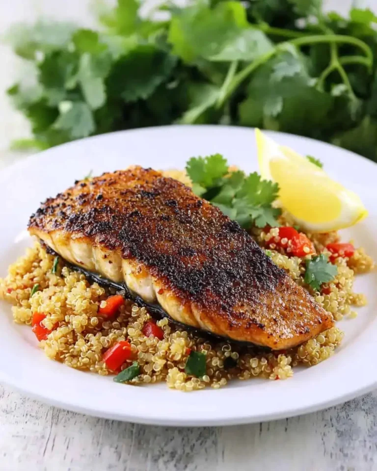 Sweet & Spicy Salmon over Dirty Quinoa: The Ultimate Dinner