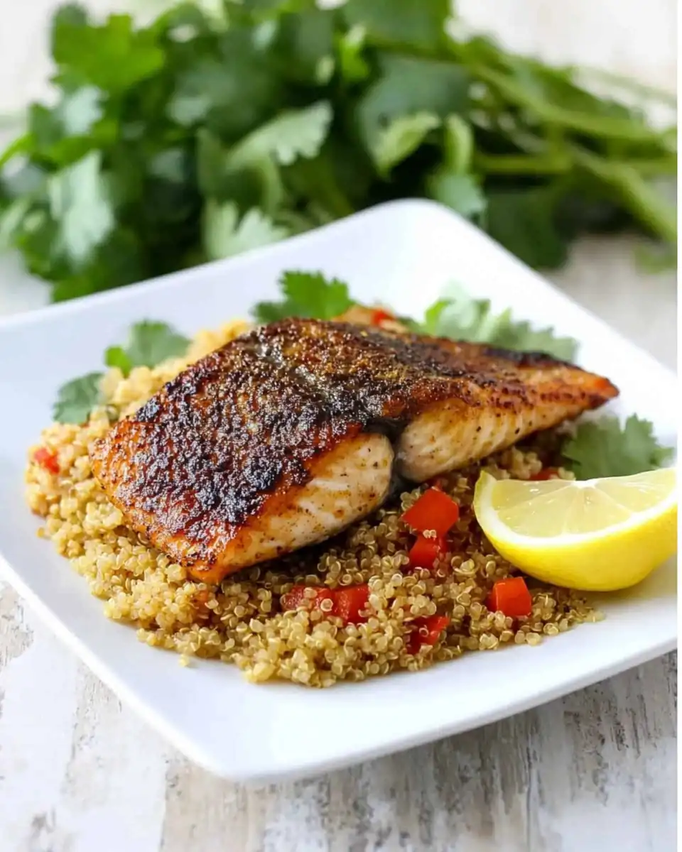Sweet & Spicy Salmon over Dirty Quinoa: The Ultimate Dinner
