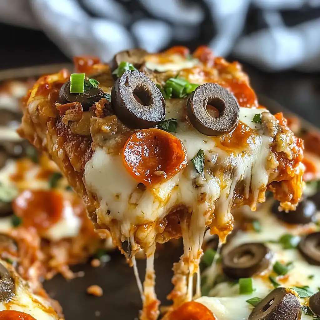 Cheesy Low Carb Pizza Casserole: The Ultimate Family Dinner!