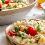 Summer Orzo Pasta Salad – Quick & Refreshing Dinner