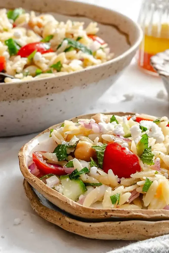 Summer Orzo Pasta Salad – Quick & Refreshing Dinner