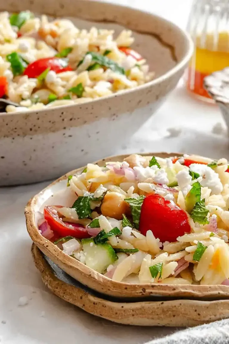 Summer Orzo Pasta Salad – Quick & Refreshing Dinner