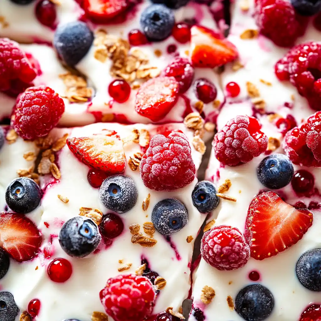 Frozen Yogurt Bark: The Healthiest 3-Ingredient Summer Treat