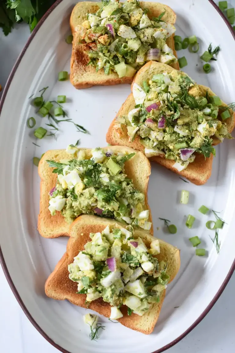 Fresh Green Avocado Egg Salad for Bright, Healthy Lunches