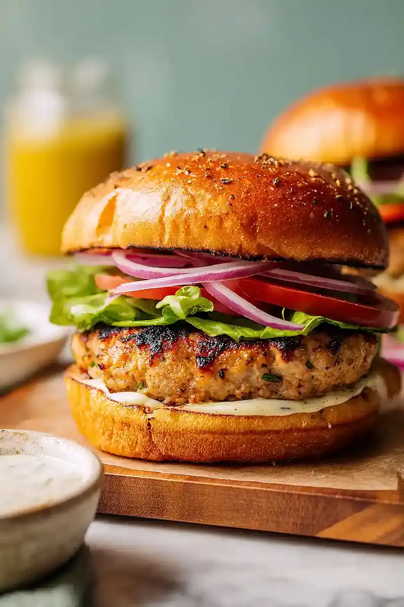 Zesty Mediterranean Chicken Burgers: A Fresh Weeknight Win
