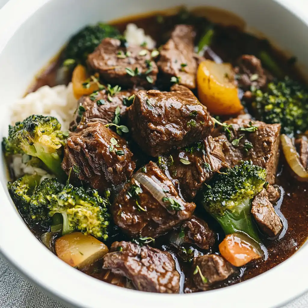 Slow Cooker Beef and Broccoli — Tender, Savory, and Effortless