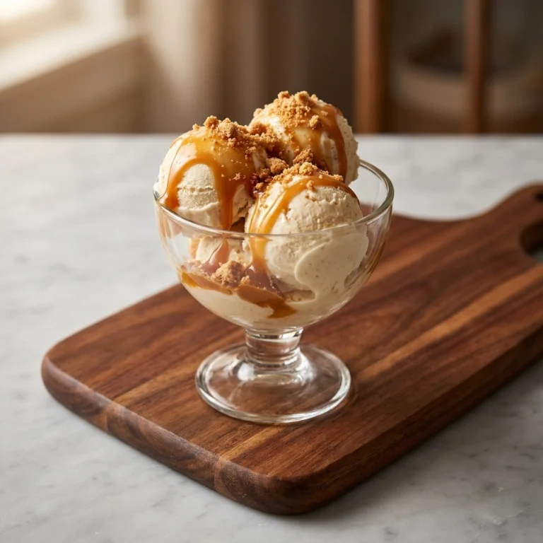 High-Protein Salted Caramel Ice Cream — Creamy & Guilt-Free!