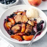Summer Peach Blueberry Cobbler — The Ultimate Fruit Dessert