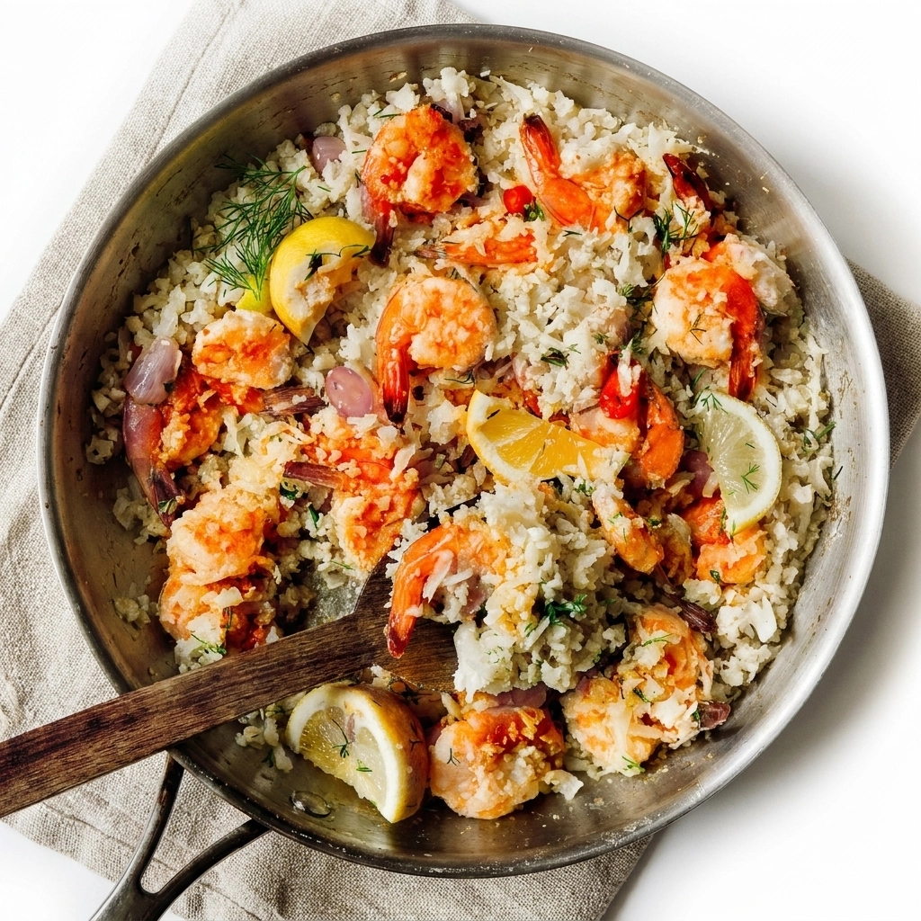 Low-Carb Shrimp Fried Rice | Healthy 20-Minute Dinner