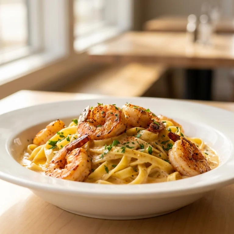 Creamy Shrimp Fettuccine Alfredo: A Beginner-Friendly Masterclass | Easy Pasta Dinner