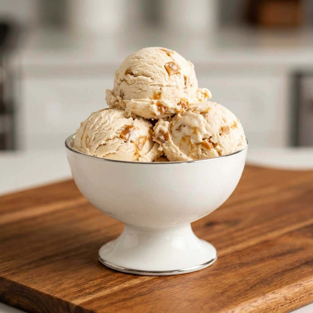 High-Protein Salted Caramel Ice Cream — Creamy & Guilt-Free!